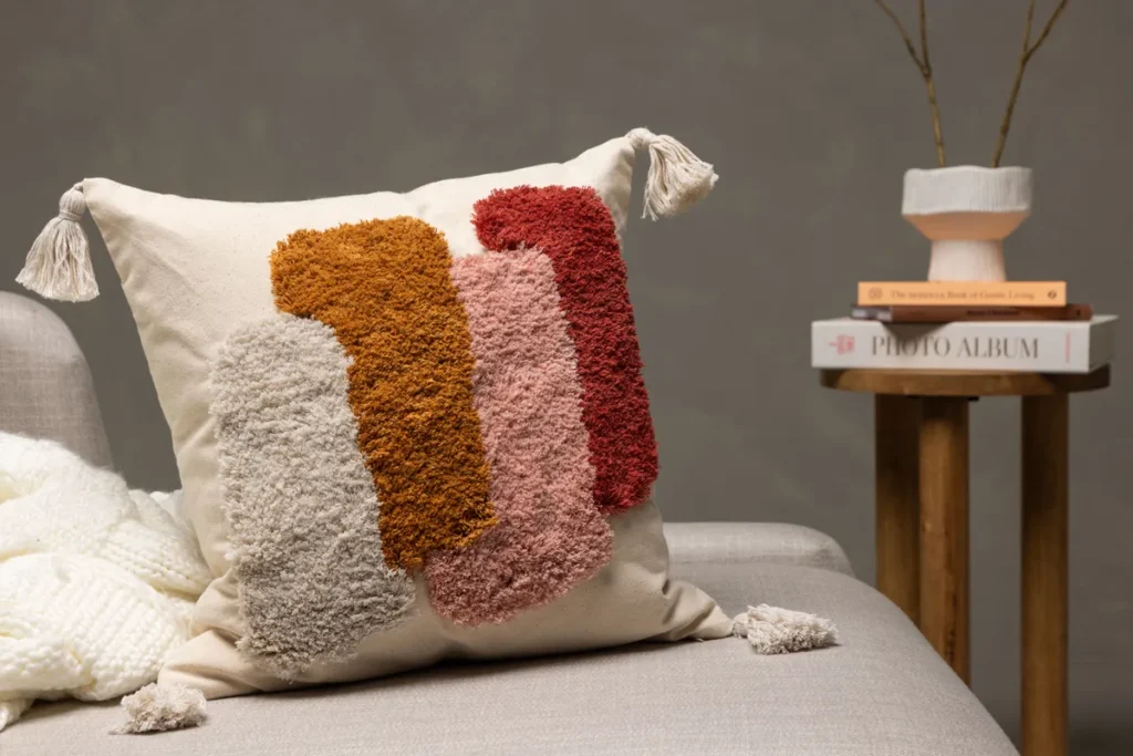 Joline Kuddfodral 45 x 45 Vit