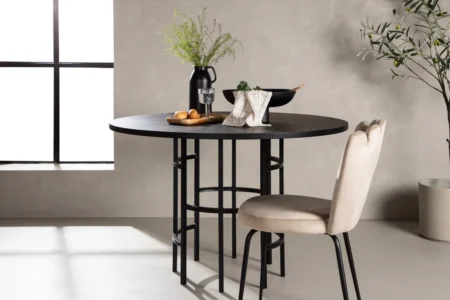 Copenhagen Runda Matbord ⌀115 Black