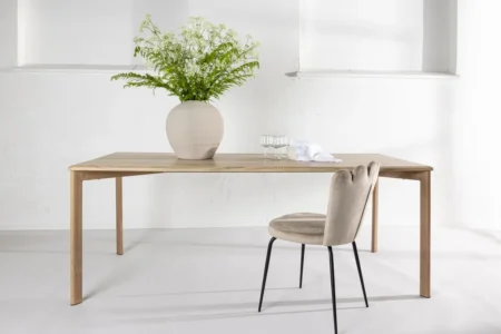 Damon Rektangulära Matbord 200 x 90 Whitewash