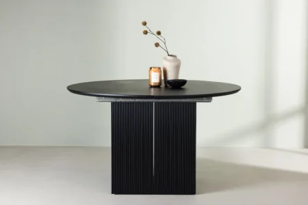Matilda Runda Matbord ⌀130 Black