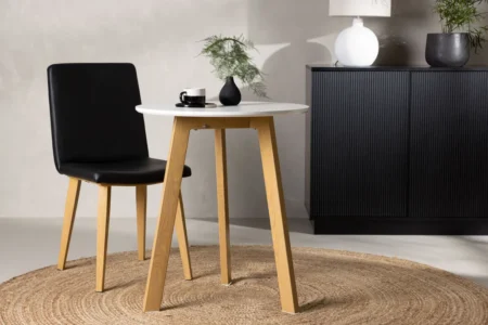 Leonora Runda Matbord ⌀65 White