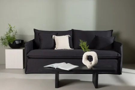 Nova 3-sits soffor Black