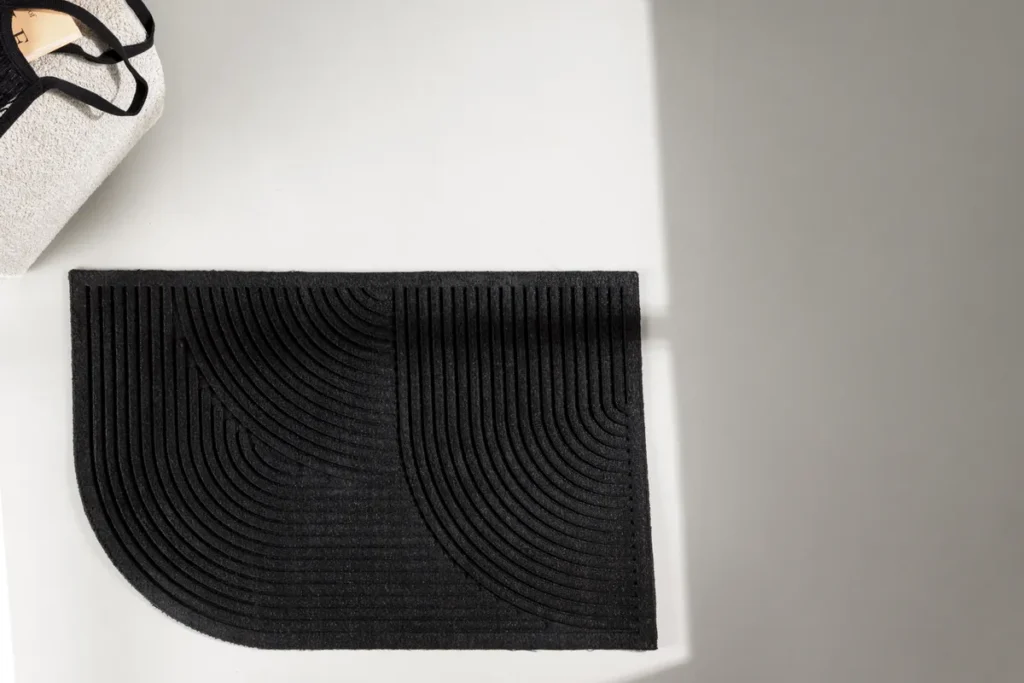 Valentino Rektangulära Mattor 90x60 Black