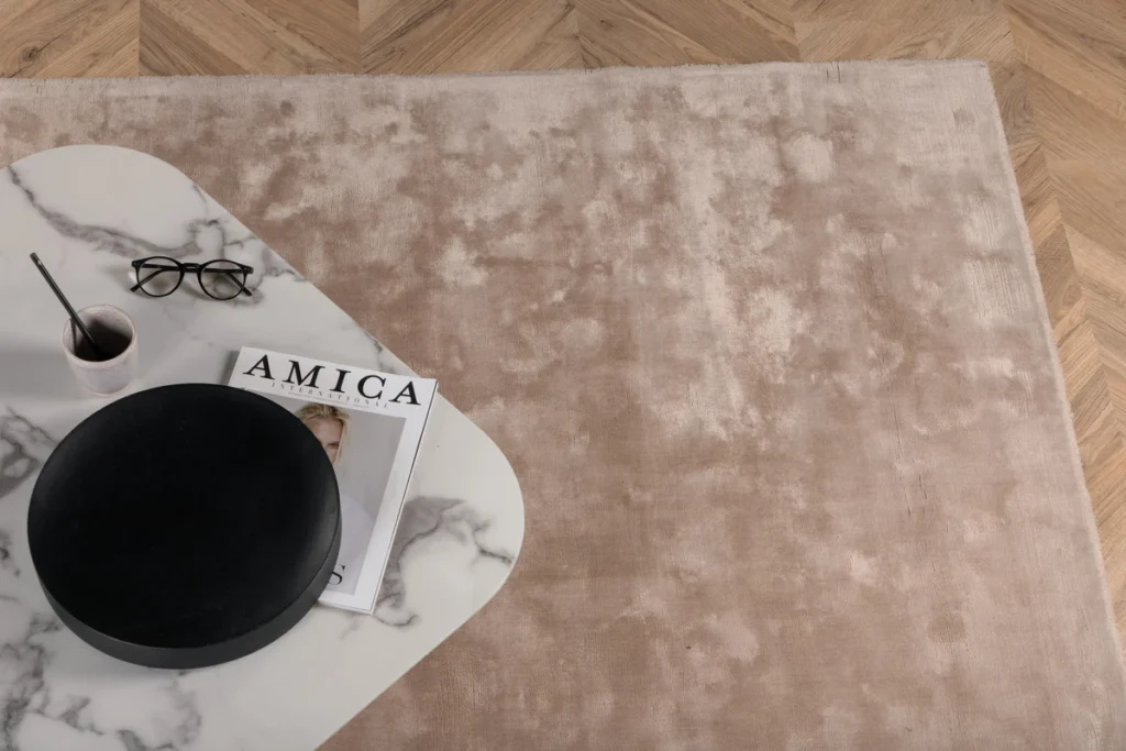 Indra Rektangulära Mattor 240 x 170 Beige