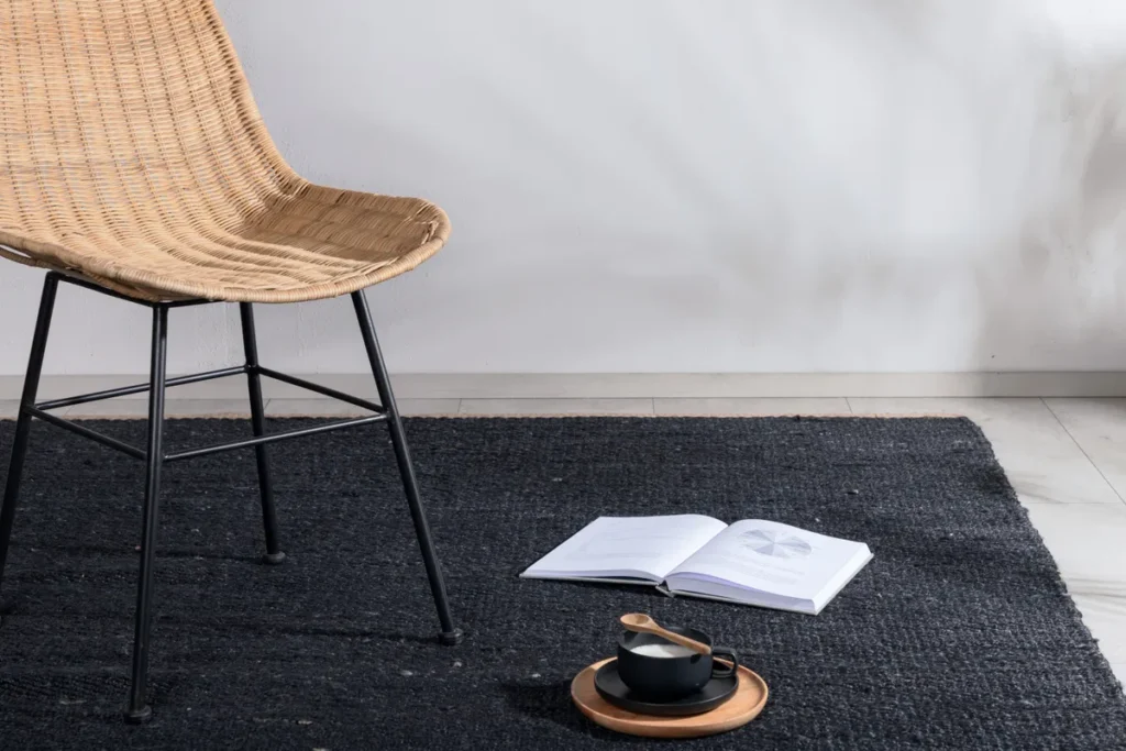 Kali Rektangulära Mattor 240 x 170 Black