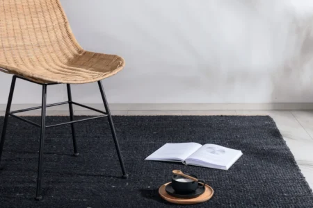 Kali Rektangulära Mattor 240 x 170 Black