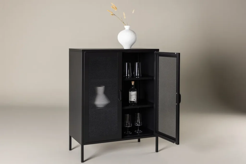Misha Skåp 40 x 102 x 80 Black
