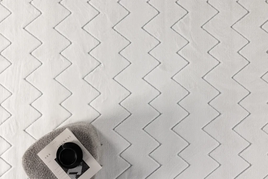 Fia Rektangulära Mattor 290 x 200 White