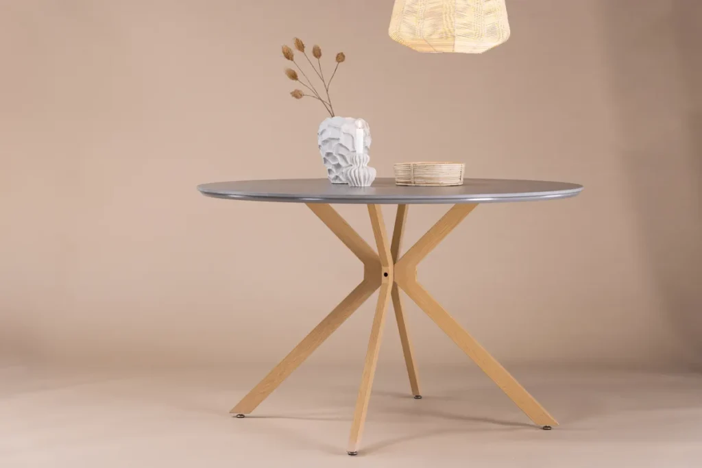 Piazza Runda Matbord ⌀120 Grå