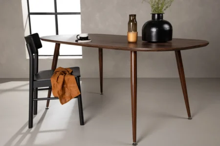 Sanford Ovala Matbord 180 x 90 Mörkbrun