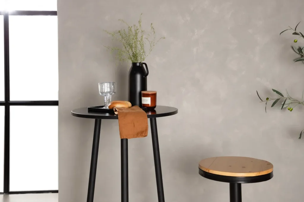 Plaza Barbord Ø60 Svart