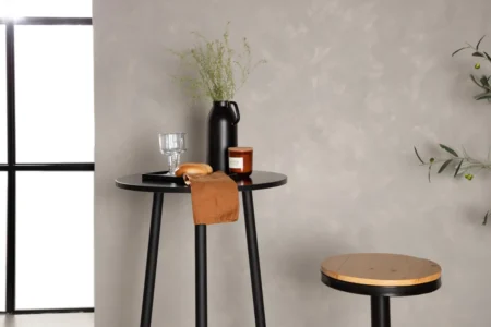 Plaza Barbord Ø60 Svart