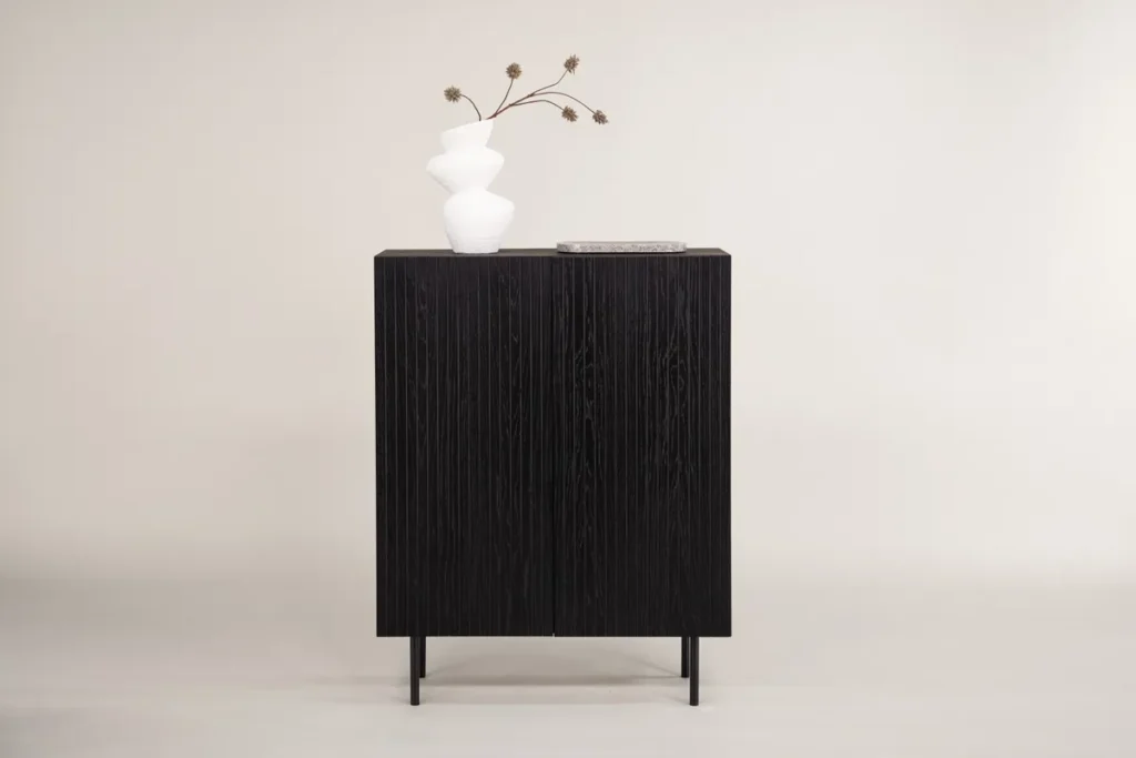 Björkön Skåp 30 x 103 x 80 Black