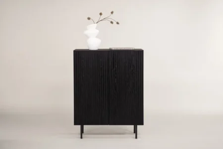 Björkön Skåp 30 x 103 x 80 Black