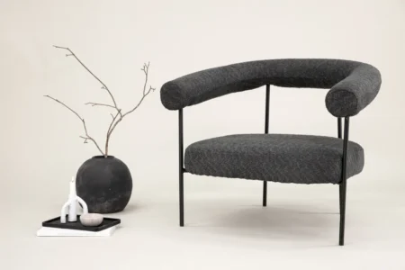 Hökåsen x Josefin Lustig Fåtöljer Dark Grey