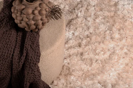 Natta Runda Mattor ⌀200 Beige