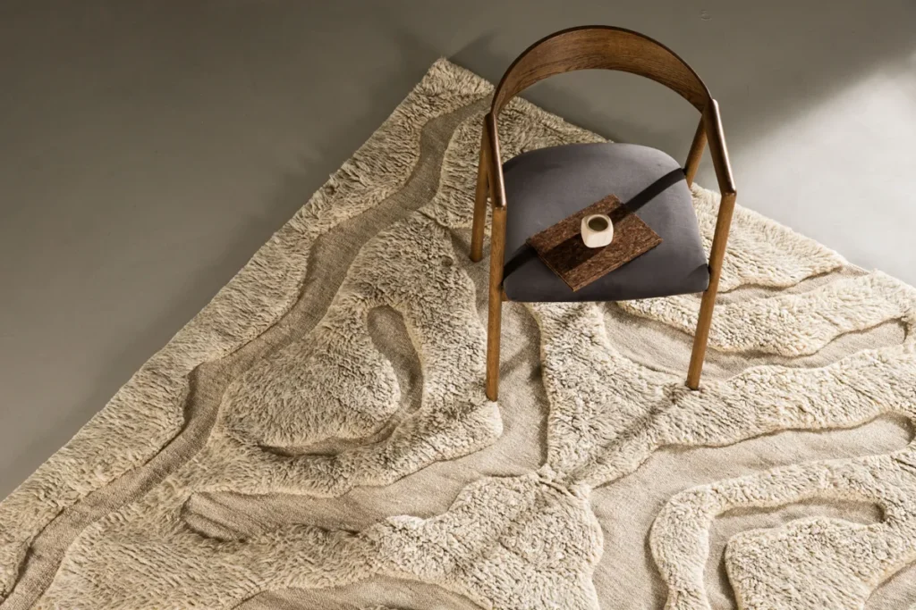 Trondheim x Josefin Lustig Rektangulära Mattor 400 x 400 Beige