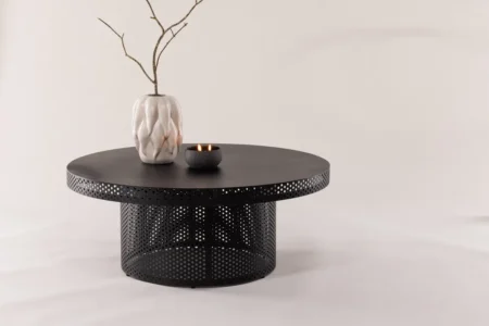 West End x Josefin Lustig Soffbord ⌀100 Black