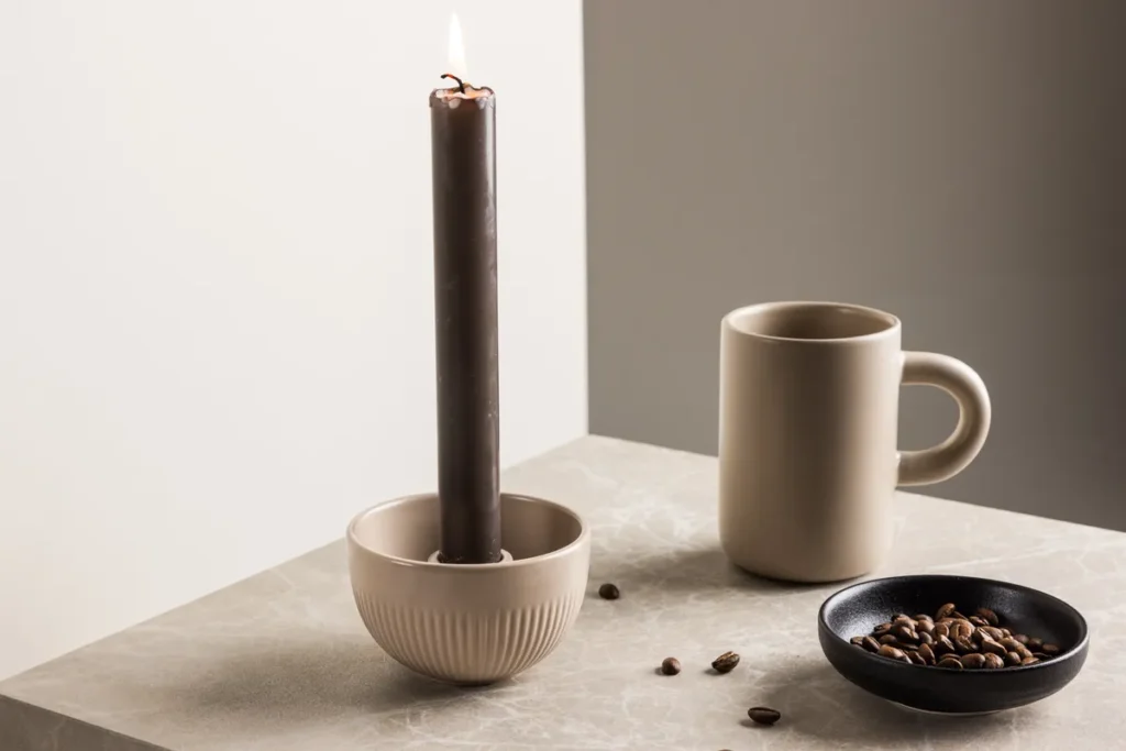 Posh Ljusstakar ⌀9 Beige