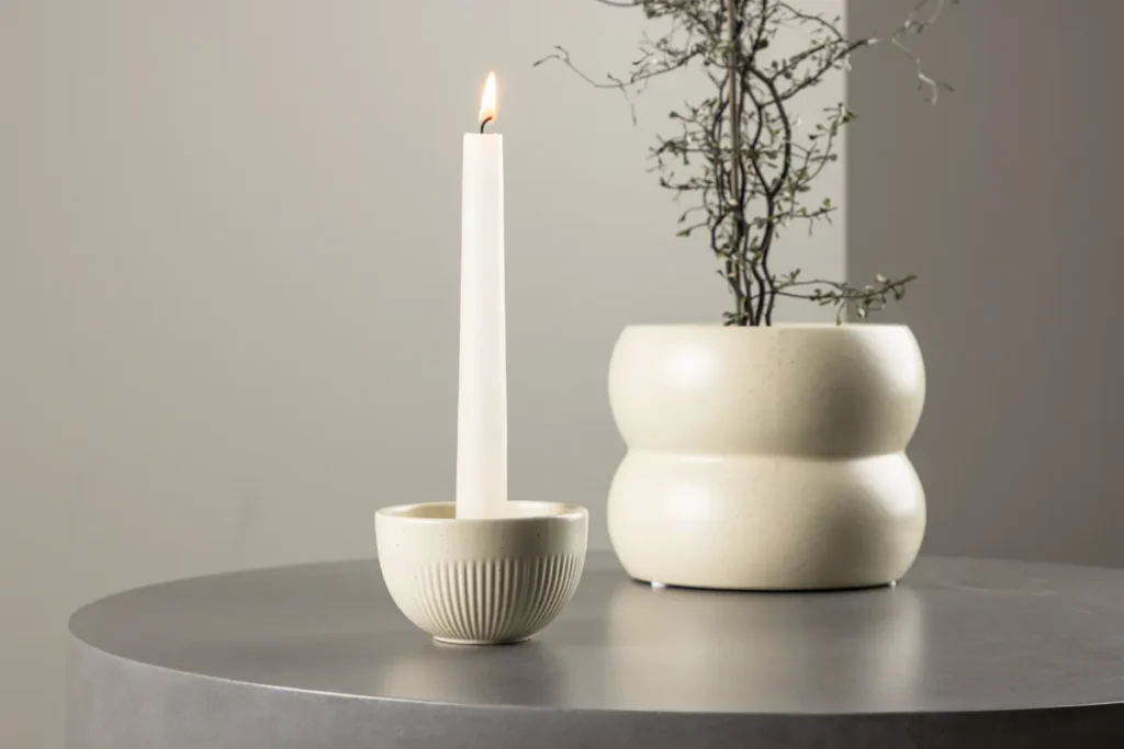 Posh Ljusstakar ⌀9 Beige
