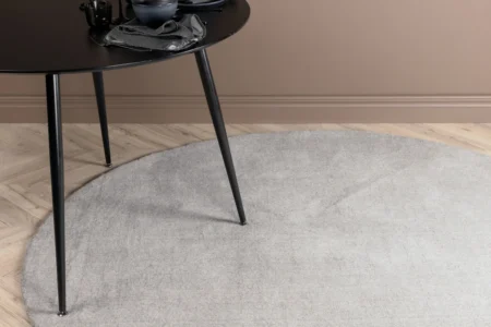 Ulla Runda Mattor ⌀200 Light Grey