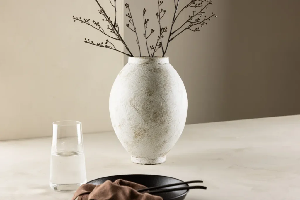 Globe Vaser ⌀18 Beige
