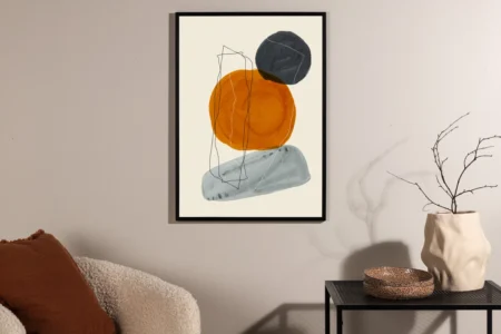 Stones Posters Beige