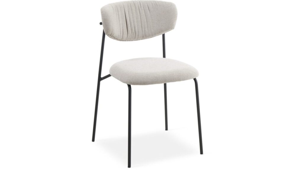 LONE Stapelbar Matstol beige