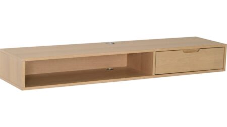 Muro Vitpigmenterad Ek – 135 cm – Dina Möbler