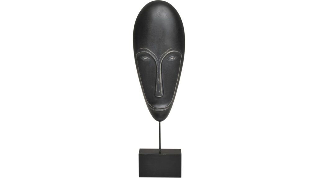 PEARL stor figur, svart på pinne