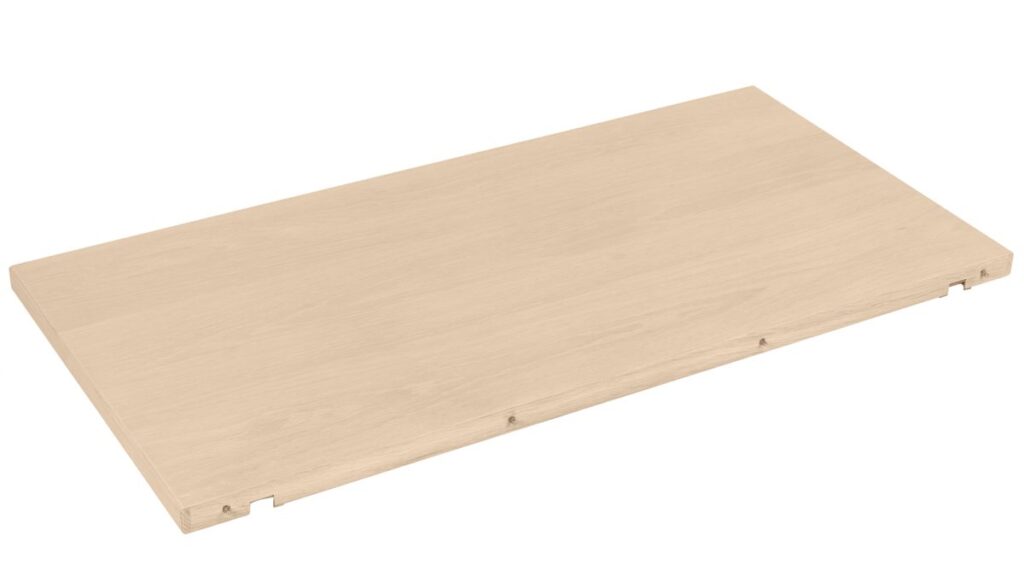 STORD Tilläggs. 50x100 vitpigmenterad ek