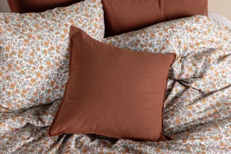 Ronja Kuddfodral 45 x 45 Rostad